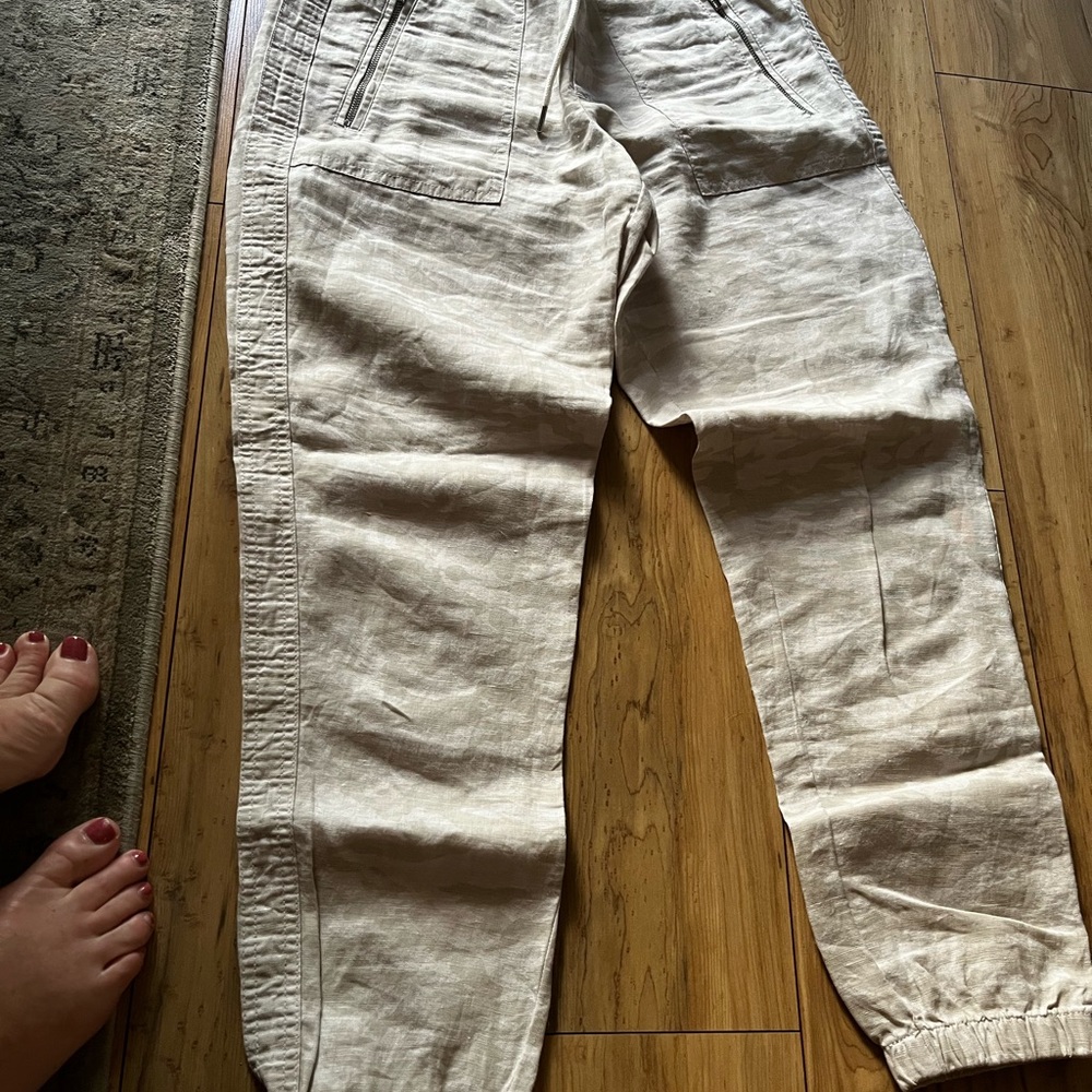 Athleta linen joggers